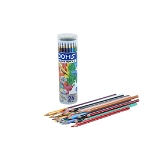 Doms Colour Pencil Round Tin Pack 24 Shades - 1 Pack