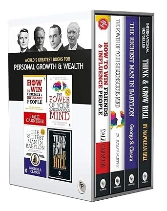 Fingerprint World's Greatest Pack for Personal Growth and Wealth (Set of 4 Books)