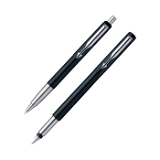 Parker Vector Standard Fountain Pen & Ball Pen Black Colour Body