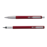 Parker Vector Standard Fountain Pen & Ball Pen Red Colour Body