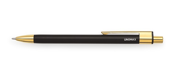 Unomax Ball Pen Marqee Gold - 5 Pcs, Blue
