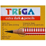 Apsara TRIGA extra dark pencils ( 10 Pcs. )