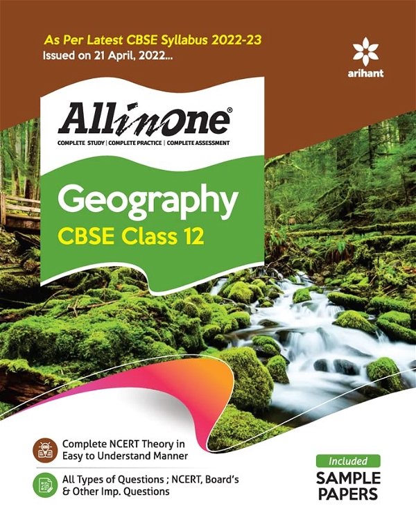 Arihant All in One Geography Class 12 CBSE Examination 2023-24