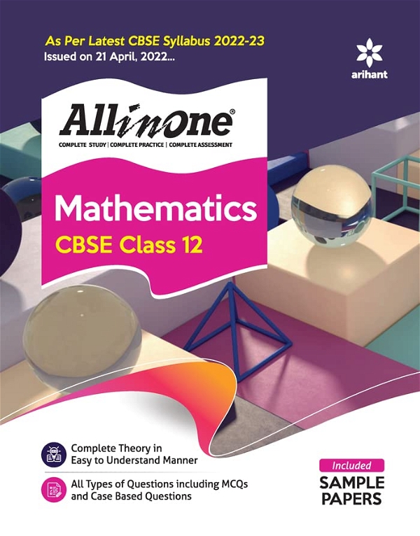 Arihant All in One Mathematics Class 12 CBSE Examination 2023-24
