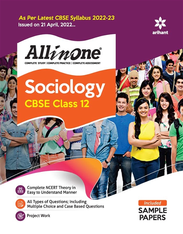 Arihant All in One sociology Class 12 CBSE Examination 2023-24