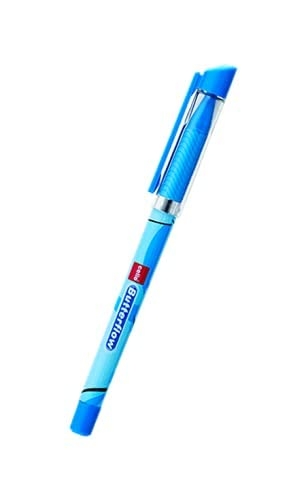 Cello Ball Pen Butterflow Pen - 5 Pcs, Blue