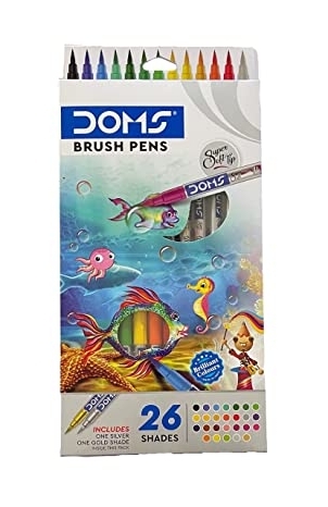 Doms Brush Pen 26 Shades