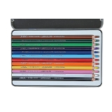 Doms Colour Pencil Flat Tin Pack 12 Shades