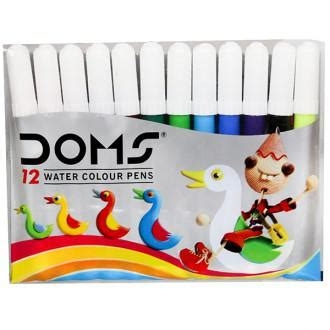 Doms Water Colour Pen 12 Shades mini