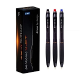 Linc Pentonic B RT Ball Pen  0.7 mm, Black Body, Red, Blue, Black Ink,  Pack of 30
