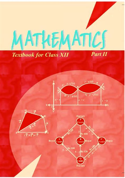 NCERT  Mathematics Part 2 Class 12