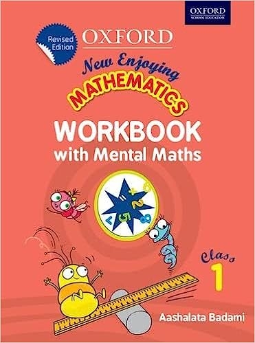 Oxford  New Enjoying Mathematics Workbook With Mental Maths Class 1