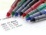 Pilot V7 Hi - Tecpoint Cartridge System Roller Ball Pen ( 3 Pcs Sets  Blue, Black, Red )