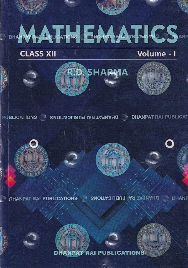 R D Sharma Mathematics for Class 12 (Set of 2 Vol.) - CBSE Examination 2023-24