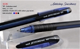Uniball SX 101 Jetstream Roller Ball Pen   0.7mm Tip Size   Blue & Black Ink, Pack Of 6 Ball Pens