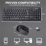 WIRELESS KB MOUSE COMBO - Black