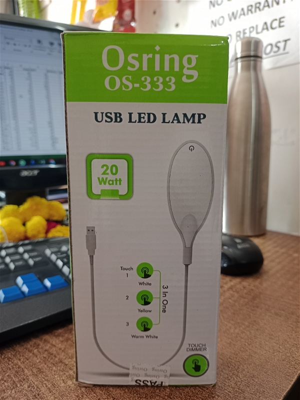 USb Led Lamp Touch Sensor - White
