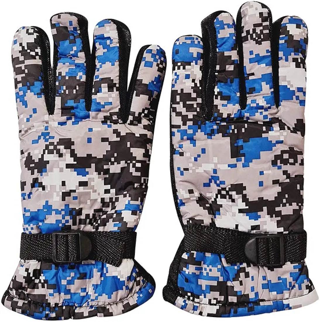 Winter Gloves Army Style - Blue