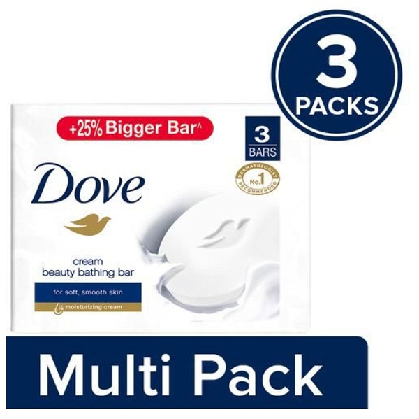 Dove(Pack Of 3) 75gm