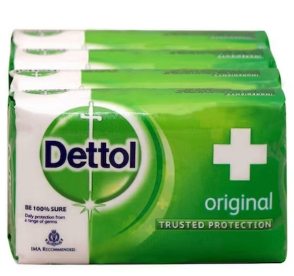 Dettol Original Soap : - 4×125gm