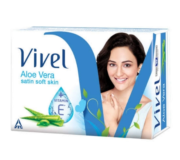 Vivel Aloe Vera Soap : - 4×150g
