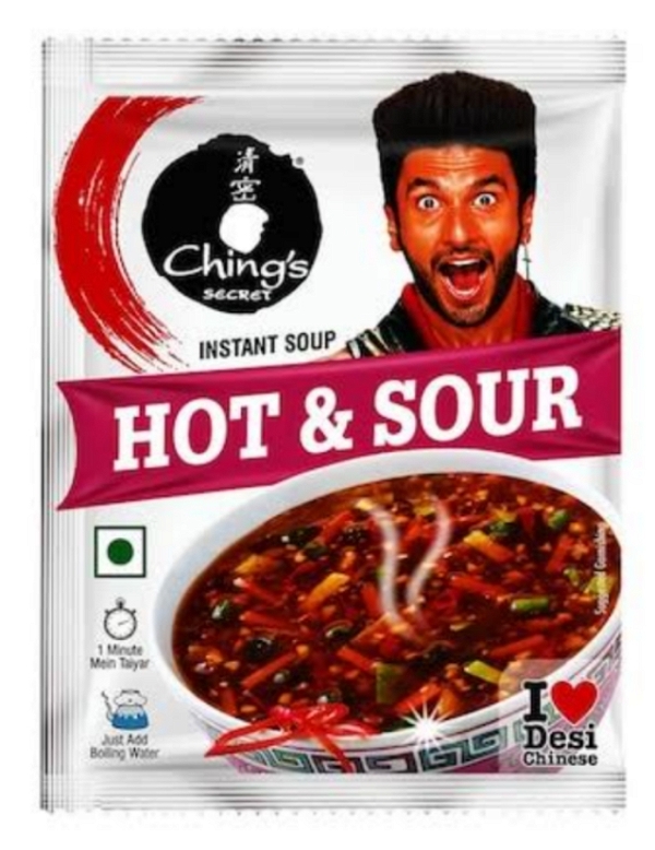 Ching´s HOT & SOUR ISSTANT SOUP : - 12g