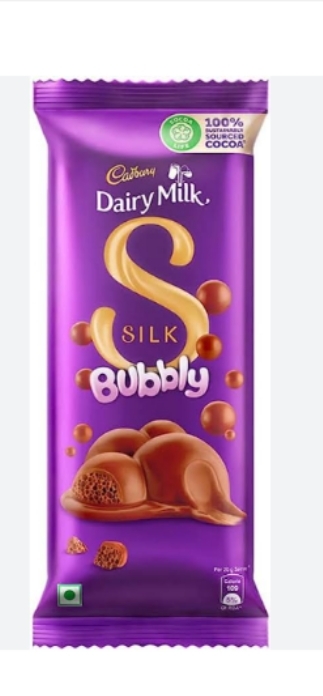 Dairy Milk Silk Bubbly : - 120g