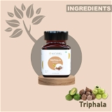 Triphala Extract Tablets- Triphala with Amla, Haritaki & Bibhitaki – Supports healthy digestion  - 60 Tablets (Pack Of 1)