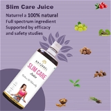Slim Care Juice |Healthy Weight Management Through 12 Ayurvedic Herbs | Aids Metabolism and Digestion - 2 Litre (Pack Of 2)