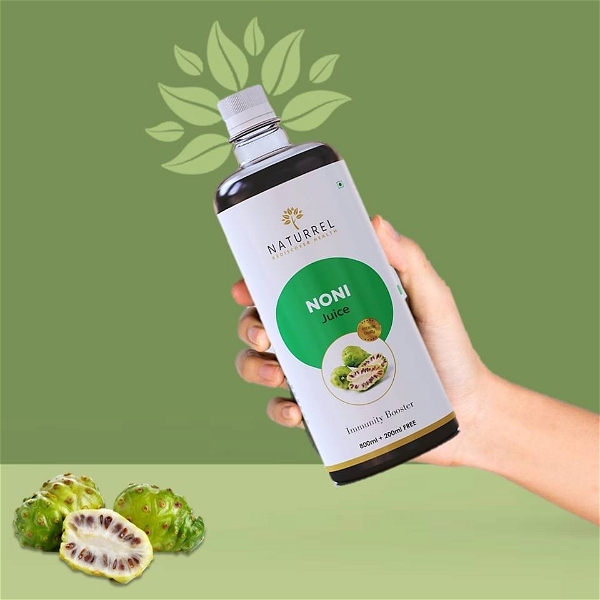 Noni Juice - Rich in Antioxidants - Supports Immune system - Enriched with Garcinia, Ashwagandha - Source of Vitamin C - Supports in Weight Management –Herbal Supplements  - 1 Litre (Pack Of 1)