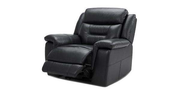 werfo furniture Winston single seater recliner Black