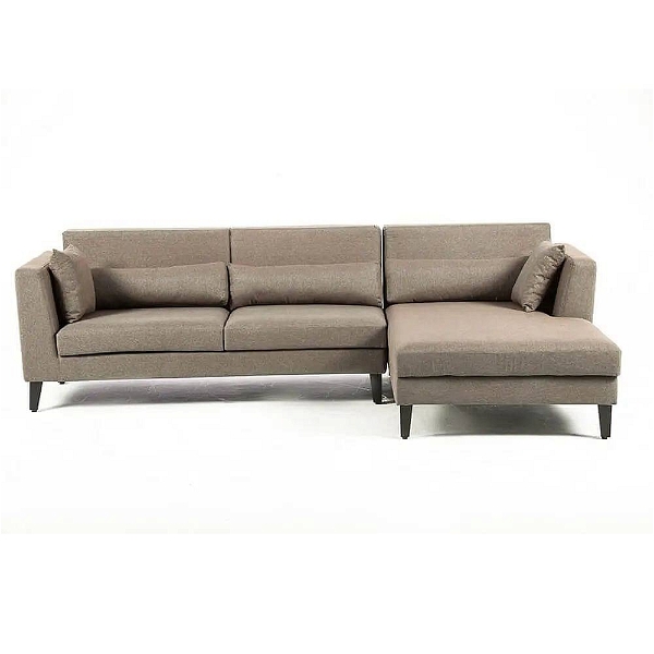 Werfo Lewis Sectional, Set (3 Seater + Right Aligned Chaise), Omega Pearl