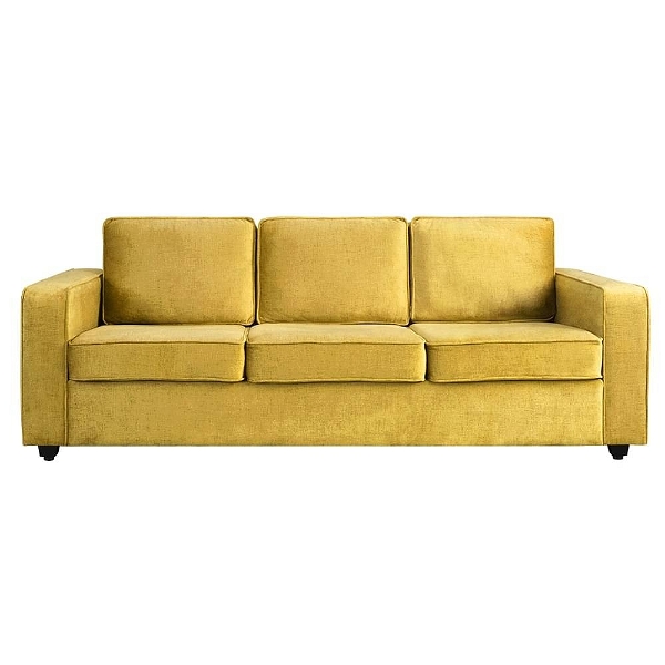 werfo Apollo Sofa - Three Seater Reflection Yellow Regular, Three Seater, Yellow
