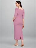 Bodycon Dress - Onion Pink, XL, Free