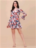  Trendy Sensational Dress - Multicolor, XXL, Free