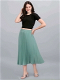 Stretchy Trendy Skirt - Sea Nymph, Free Size, Free