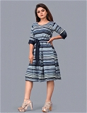 Simple Short Dress - Multicolor, L, Free