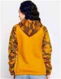 Coloblocked Hooded Sweatshirt - California, M, Free