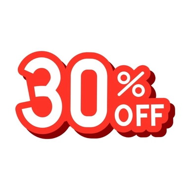 Minimum 30% Off