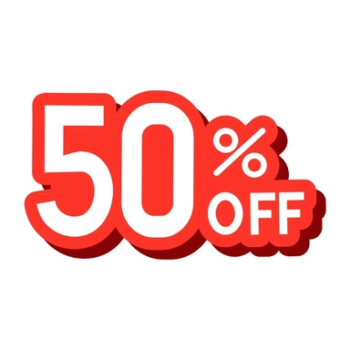 Minimum 50% Off