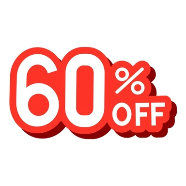 Minimum 60% Off