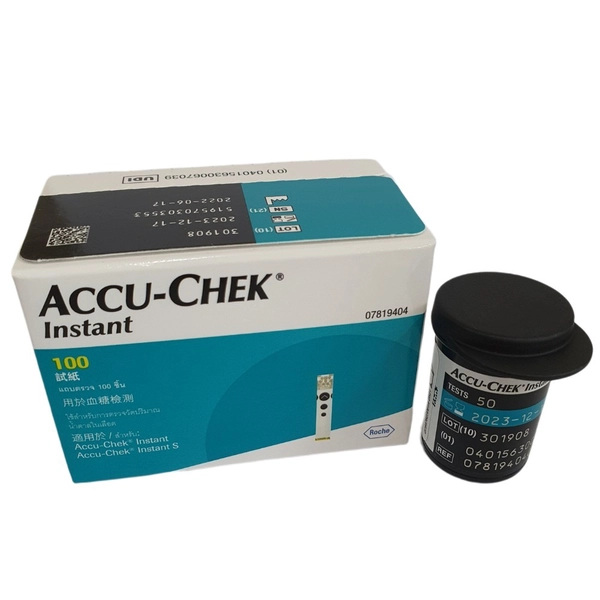 Accu-Chek Instant Test Strips 100's Pack