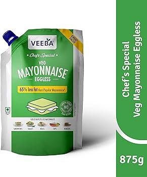 Veeba Eggless Mayonnaise 875gm