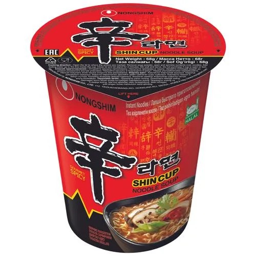 Nongshim Shin Ramyun Korean Cup Noodles 120g	