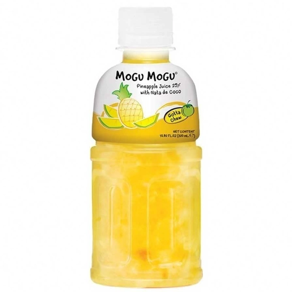 Mogu Mogu Pineapple Fruit Drink 320ml 