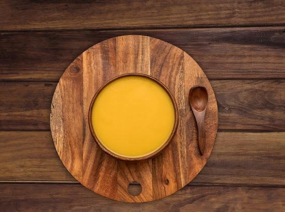 Swad Sadan Premium Cow Ghee 900ml (Glass Jar)