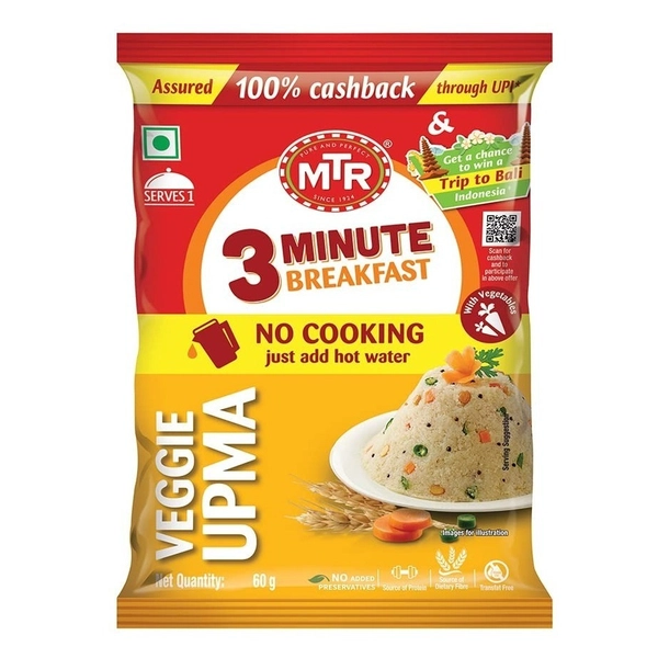 MTR Veggie Upma 60g