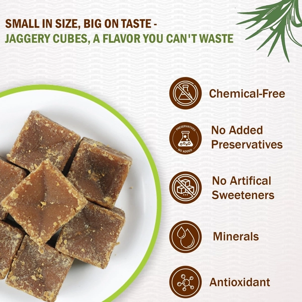 Dhampur Jaggery Cubes 650g