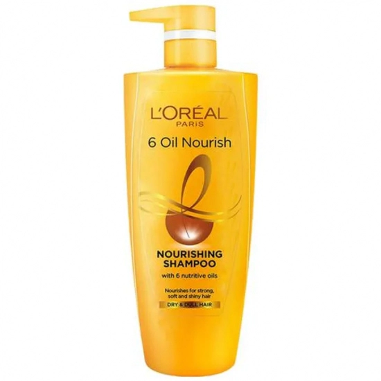 L'Oreal 6 Extraordinary Oil Nourishing Shampoo 650ml