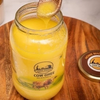 Swad Sadan Premium Cow Ghee 900ml (Glass Jar)